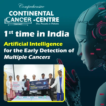 1st time in India Artificial Intelligence for the Early Detection of Multiple Cancers