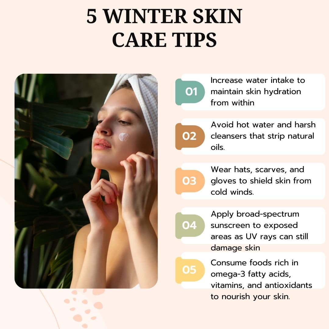 5 Winter skin  care tips 