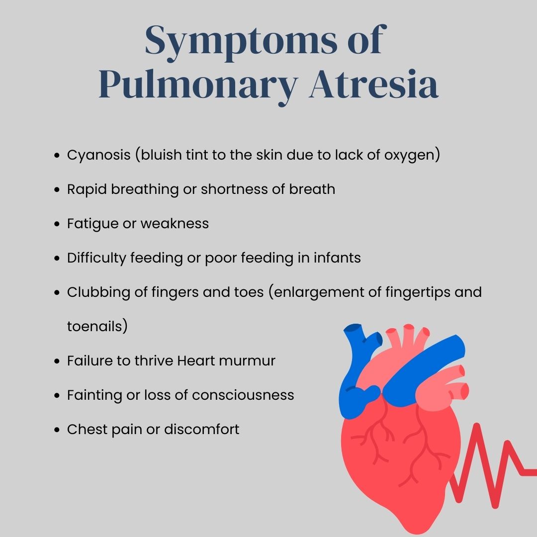 Symptoms of Pulmonary Atresia