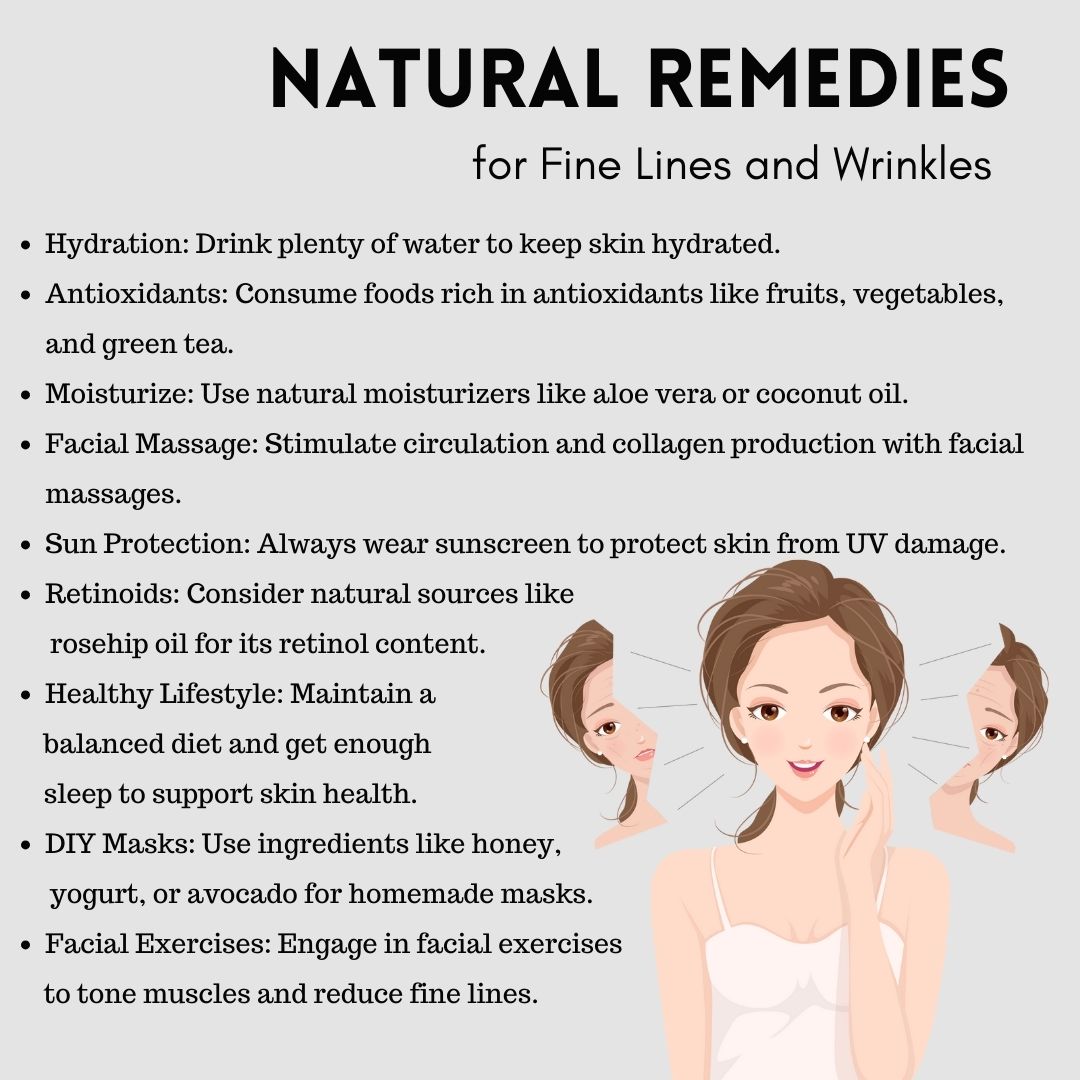 Natural Remedies for Fine Lines and Wrinkles