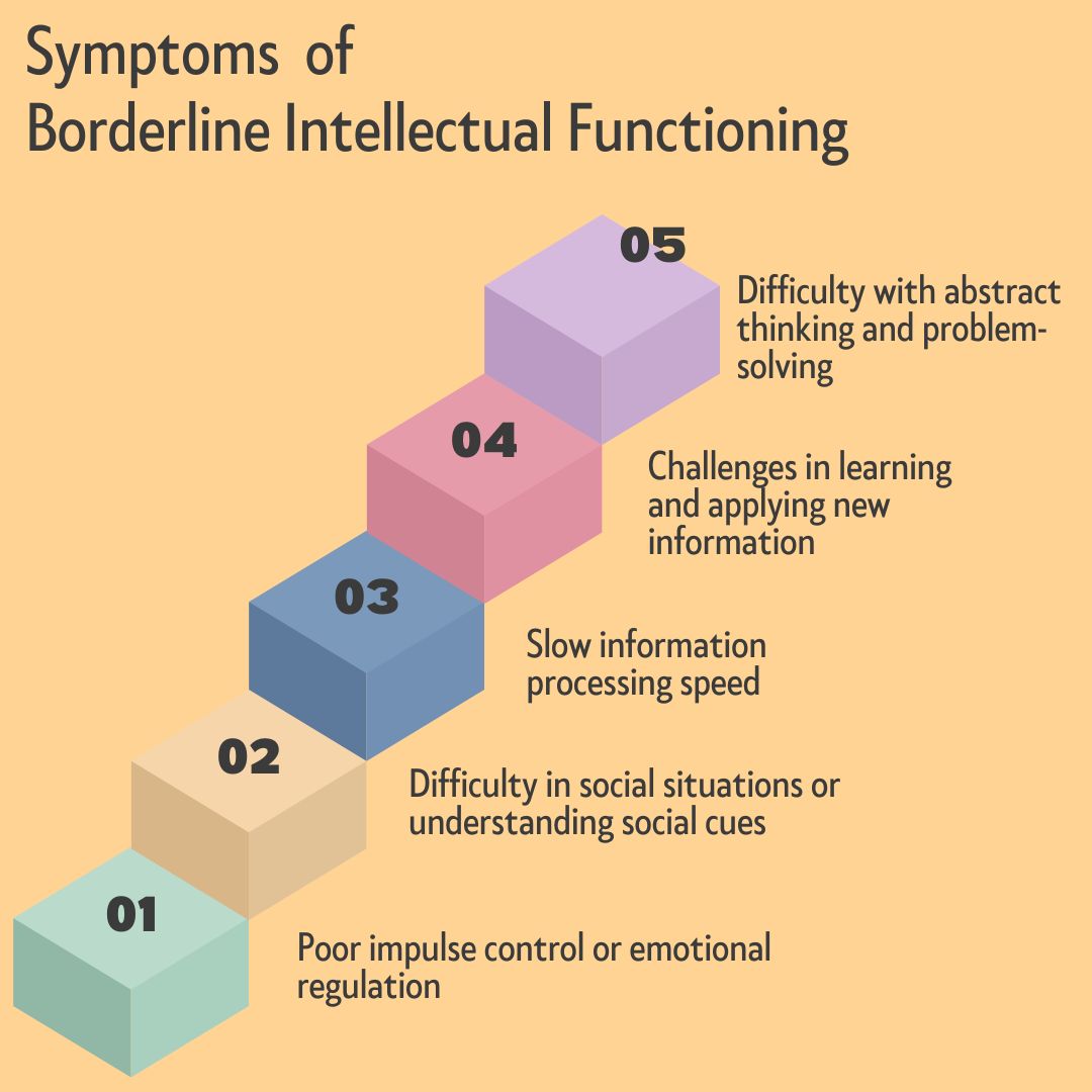 Symptoms  of Borderline Intellectual Functioning