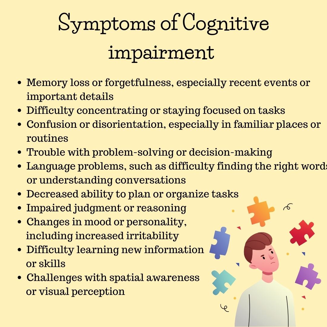 Cognitive impairment: Causes, Risk Factors, Symptoms, Treatment